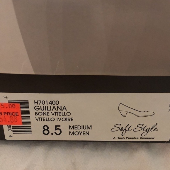 New Soft Style Hush Puppies Guilana Pump Size 8.5 - Picture 10 of 11